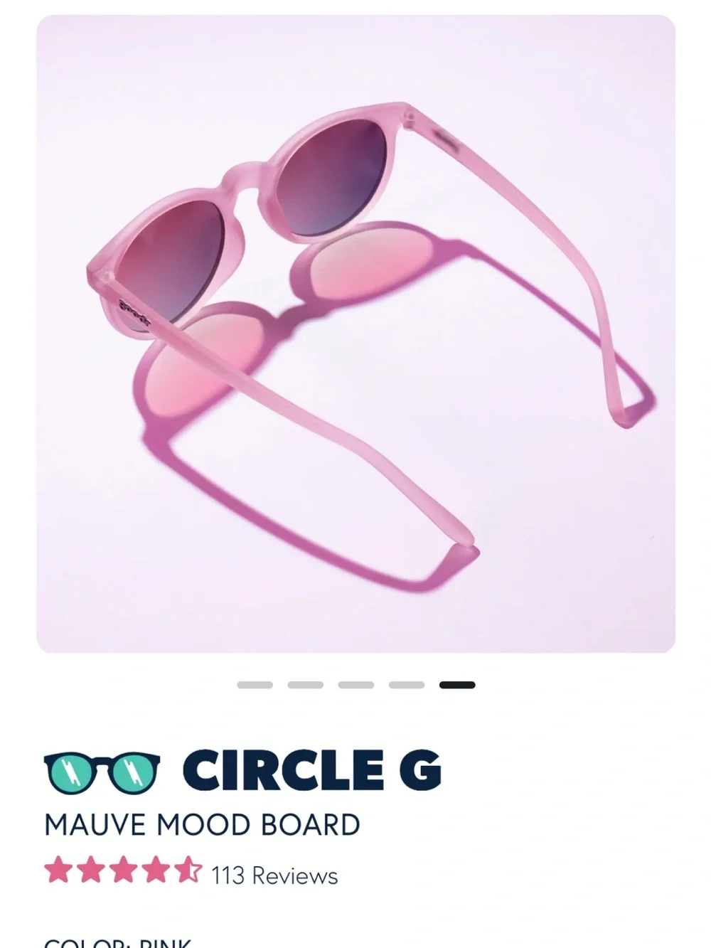 Goodr Circle G sunglasses